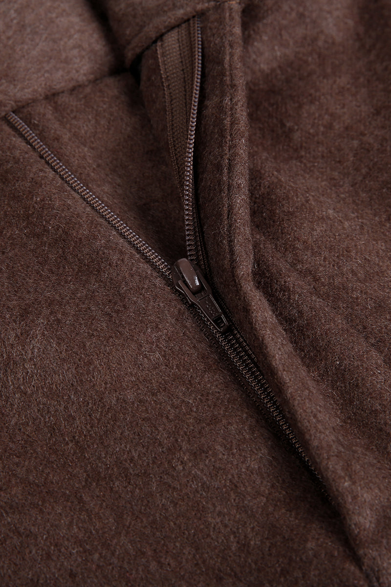 Urban Flannel Premium Wool-Cashmere-Silk Blend Trouser