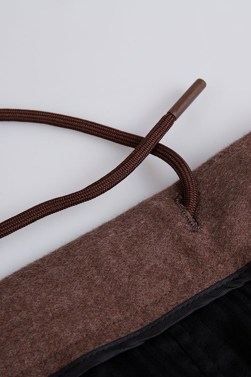 Urban Flannel Premium Wool-Cashmere-Silk Blend Trouser
