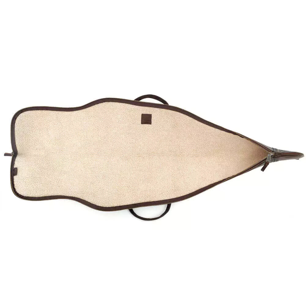White Wing Leather Hunting Rifle Case