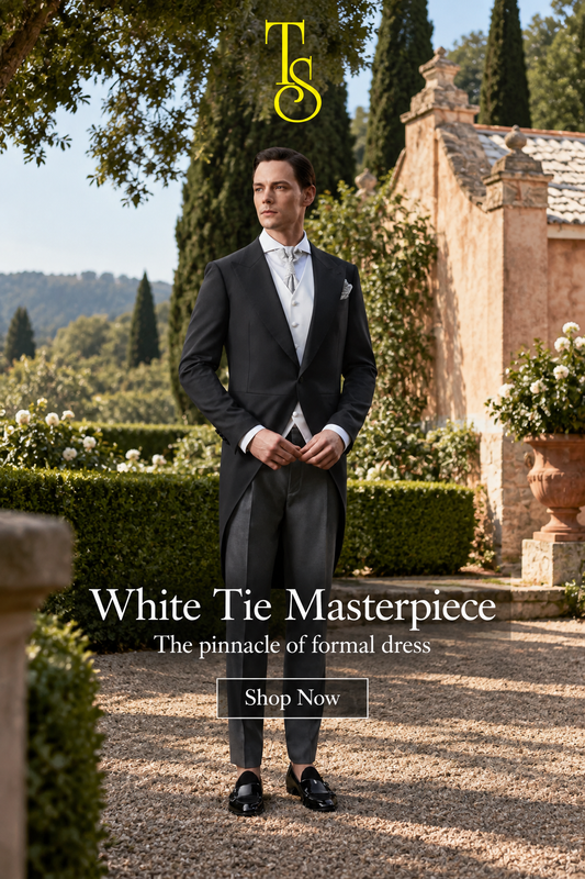The Metropolitan Grandeur Tailcoat Ensemble | Black Tail Tuxedo