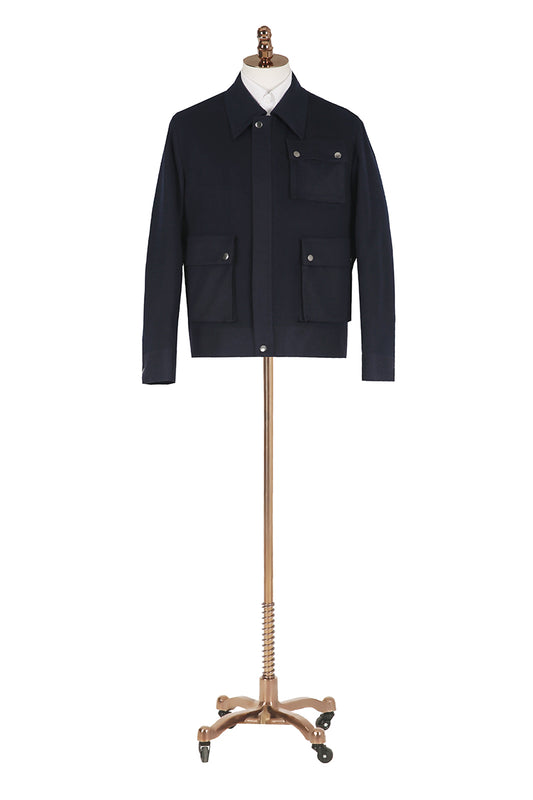 Premium Wool-Cashmere-Silk Blend Winter Jacket
