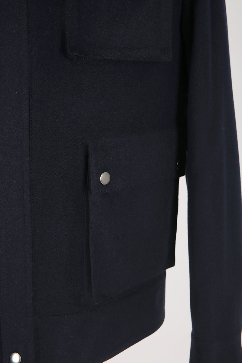 Premium Wool-Cashmere-Silk Blend Winter Jacket