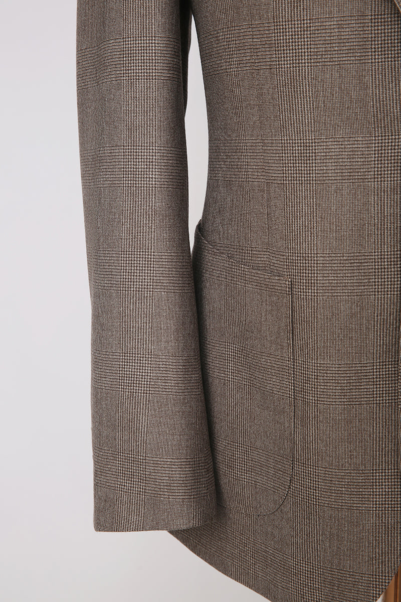 The Metropolitan Plaid Bespoke Suit | Glen Plaid Suit