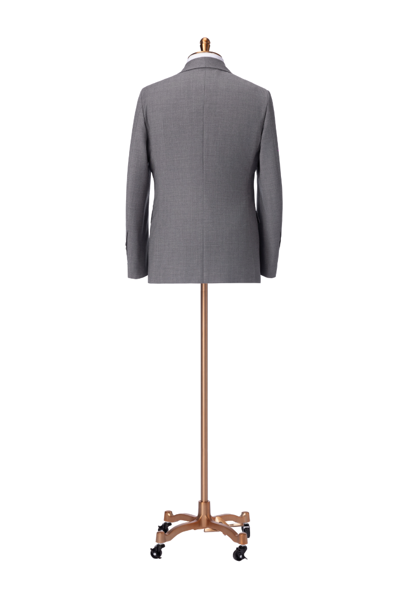 The Metropolis Double-Breasted Wool Sport Coat | Gray Sport Coat