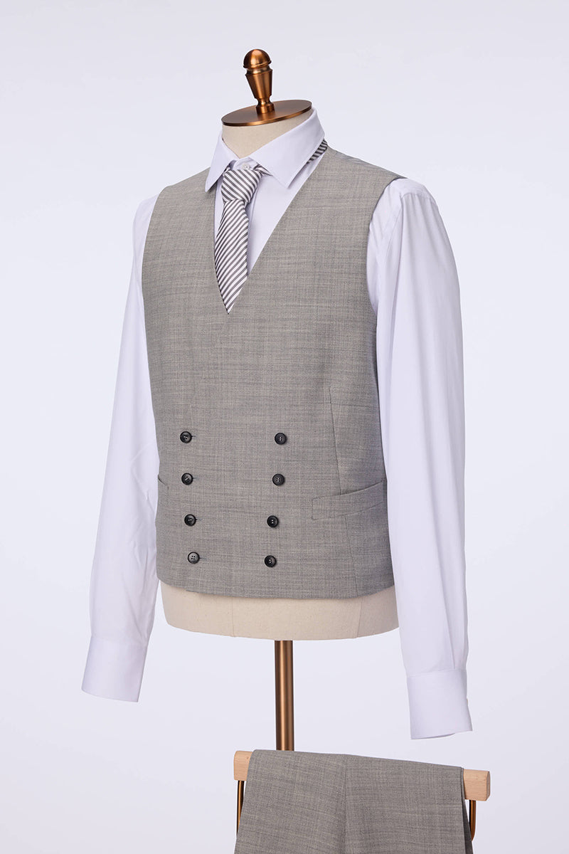The Ashwood Bespoke Three-Piece Suit | Grey Suit