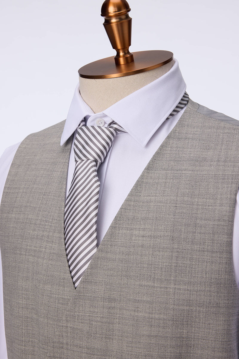 The Ashwood Bespoke Three-Piece Suit | Grey Suit