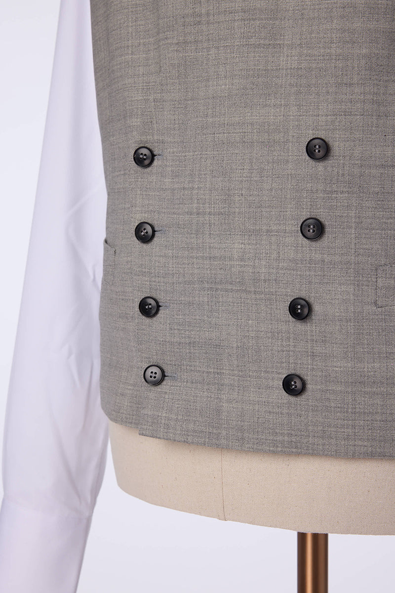 The Ashwood Bespoke Three-Piece Suit | Grey Suit