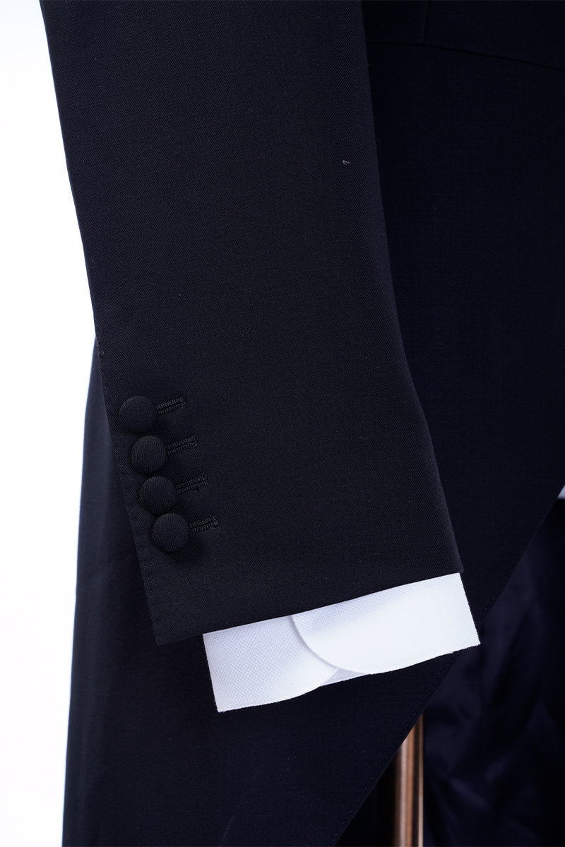 The Metropolitan Grandeur Tailcoat Ensemble | Black Tail Tuxedo