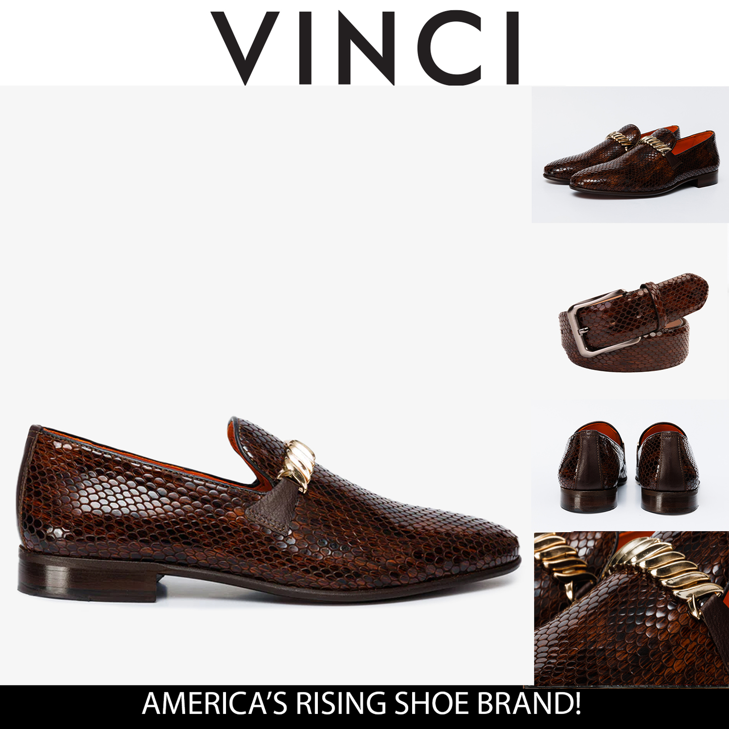 The King Tan Bit Dress Loafer Men Shoe